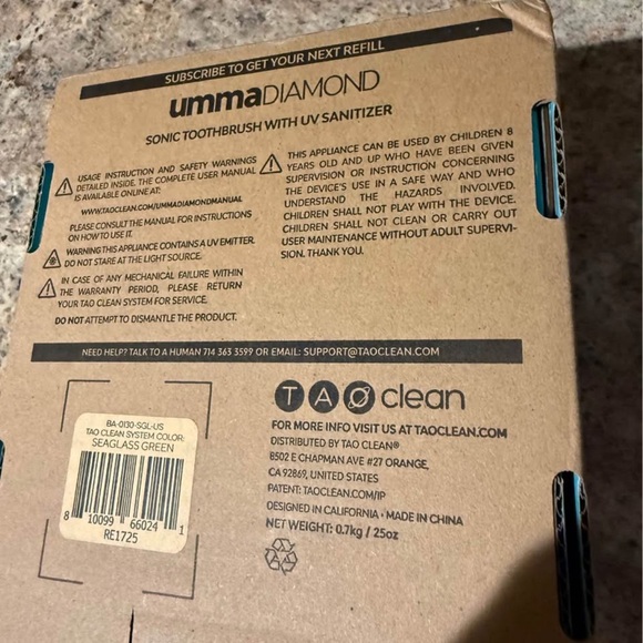 Mint Green Electric Toothbrush Set - Picture 4 of 6